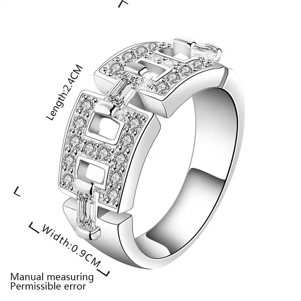 Wholesale Free Shipping 925 Silver Ring Fashion Sterling Jewelry h and 8 SMTR476 | Украшения и аксессуары