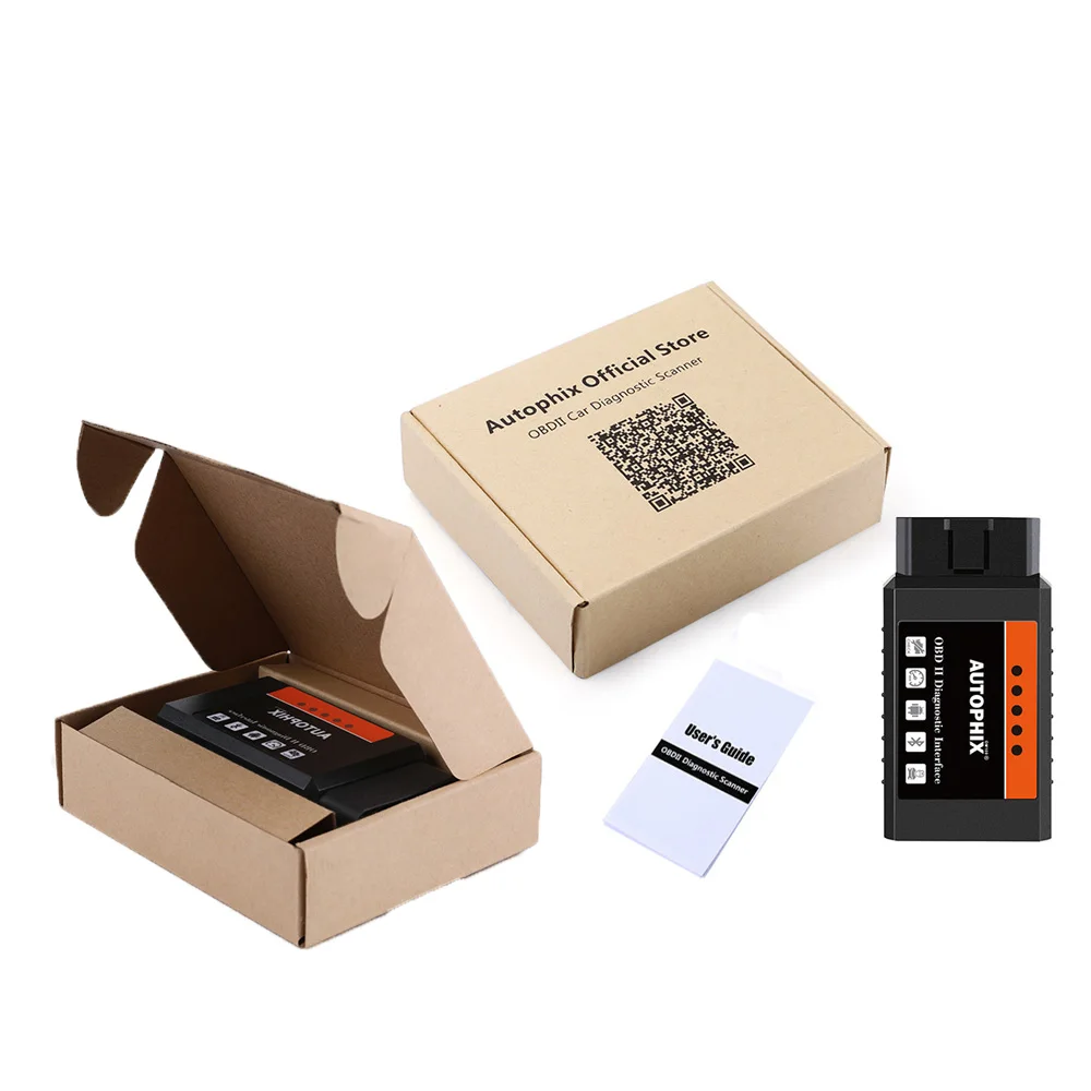 Мини ELM327 Bluetooth OBD2 v1.5 ELM 327 с чипом PIC18F25K80 OBD2 адаптер Elm-327 OBDII автоматический диагностический инструмент OBD2 сканер