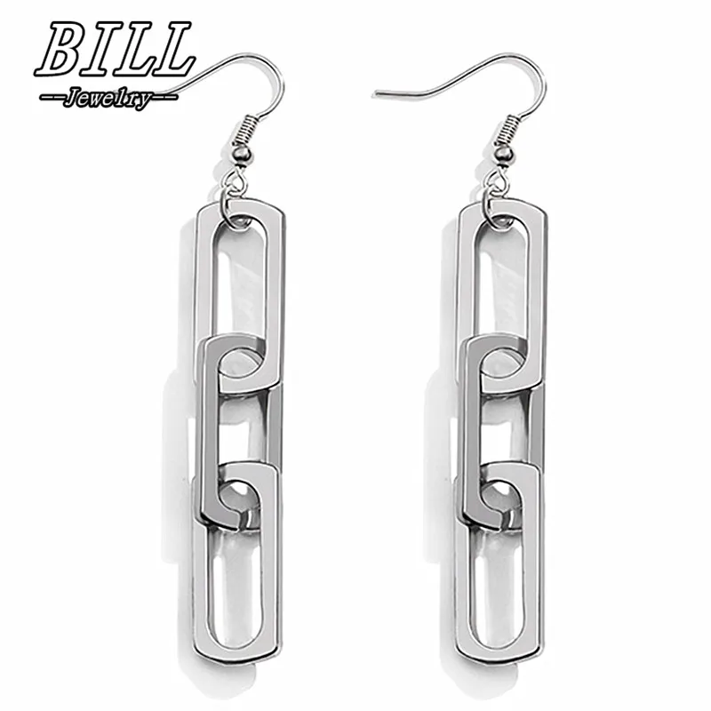 

ES269 Hyperbole Drop Earrings Big Chain Fashion Jewelry boucle d'oreille Women Long Dangle Brincos Bijoux American & European