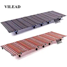 VILEAD Portable Folding Camping Cot 187*61 cm Ultralight Aluminum Comfortable Bed for Camping Self-driving travel Outdoor Beds VILEAD Portable Folding Camping Cot 187*61 cm Ultralight Aluminum Comfortable Bed for Camping Self-driving travel Outdoor Beds
