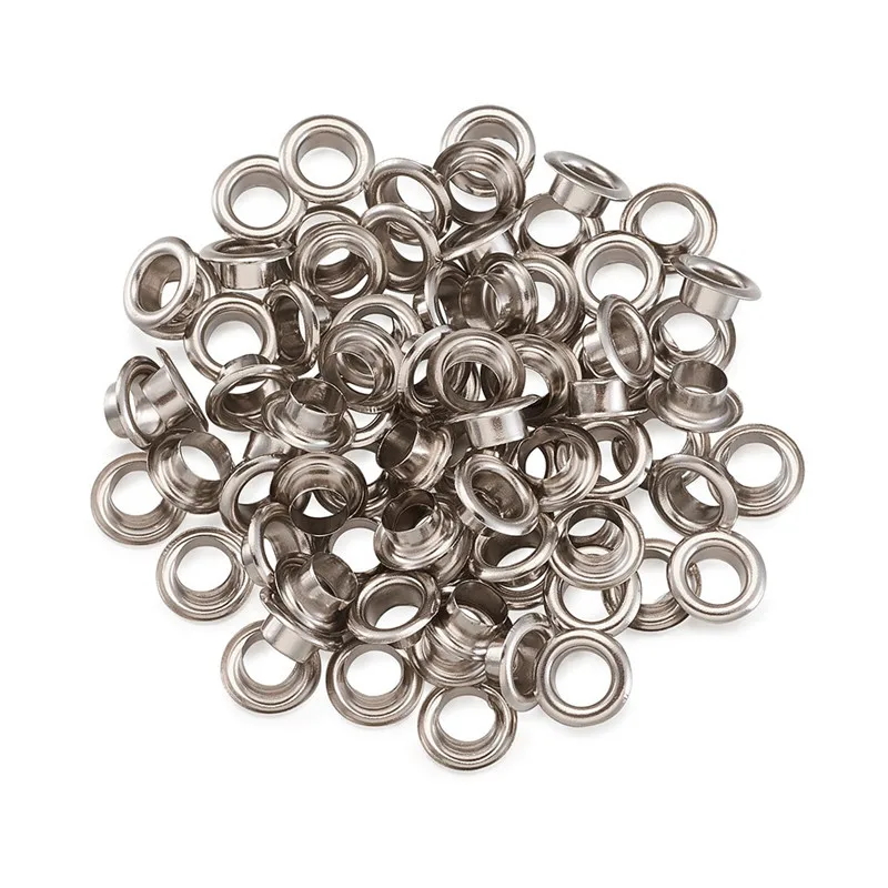 

100pcs European Style Brass Eyelet Core Grommet for Large Hole Beads for Jewelry Making 8x3.5mm Hole: 5mm