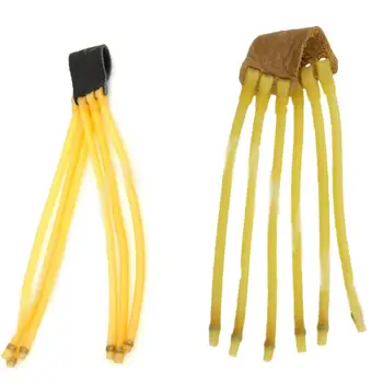 

New Six Strips Strong Power Elastica Bungee Rubber Band For Slingshot Outdoor Hunting Catapult Replacement