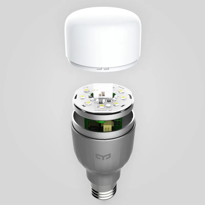 Оригинальный светодиодный ночник Xiaomi Mijia Yeelight умная лампа E27 9 Вт 600 люмен