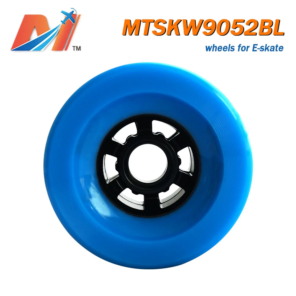 

Maytech Clearance Sale Blue professional PU Skateboard Wheels Wholesale for electric scooter mountainboard parts