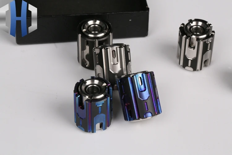 Contas de Faca Liga Titânio Mini Fingertip Giroscópio Acessórios Brinquedo Adulto Personalidade Descompressão Edc 8 Cheap Ferram. atividade ar livre