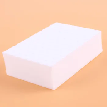 

Hot White cleaning sponges scouring dishwashing brushes decontamination cleaning sponges kitchen cleaning tools 10pcs
