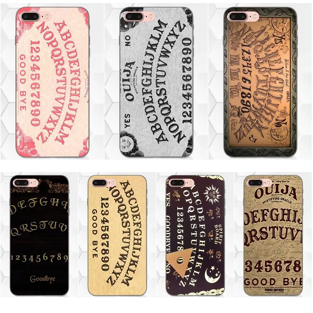 Мягкий Сотовый телефон Ouija Board для Apple iPhone 4 4S 5 5S SE 6 6S 7 8 Plus X XS Max XR|Бамперы| |