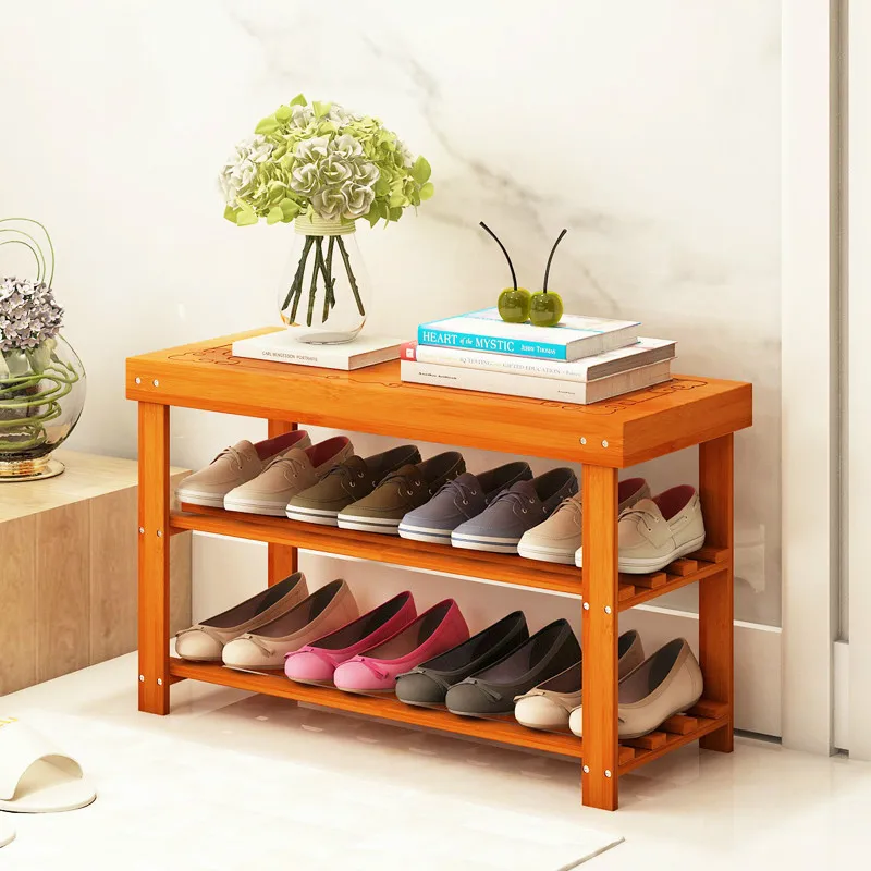 

Shoe stool Shoe cabinet simple modern storage stool can sit dustproof shoe rack economy household multi-layer