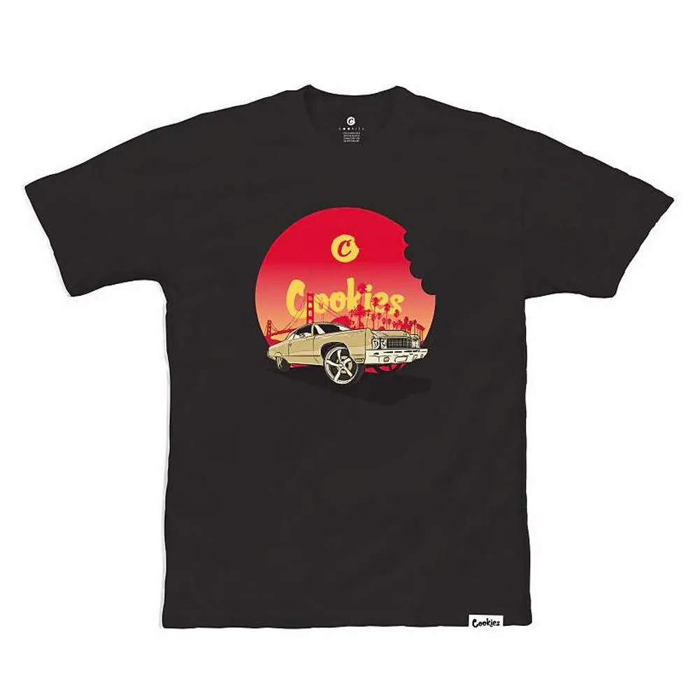 Cookies SF Berner Men's Cali Love T Shirt Black Bay Area T