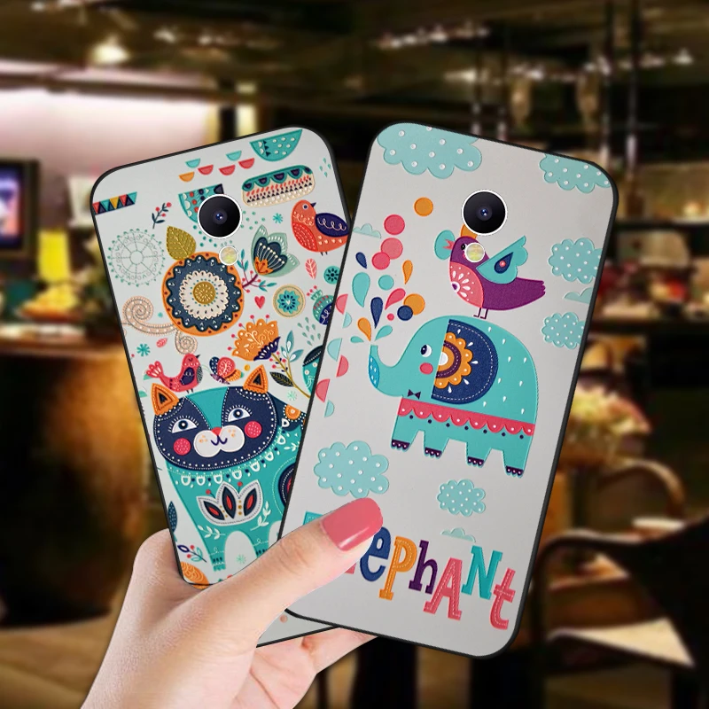 

Cute Animal Soft Silicone Case For Meizu M6s mblu S6 Anti-knock 360 Full Protection TPU Cover Bag For Meizu M6S Phone Coque