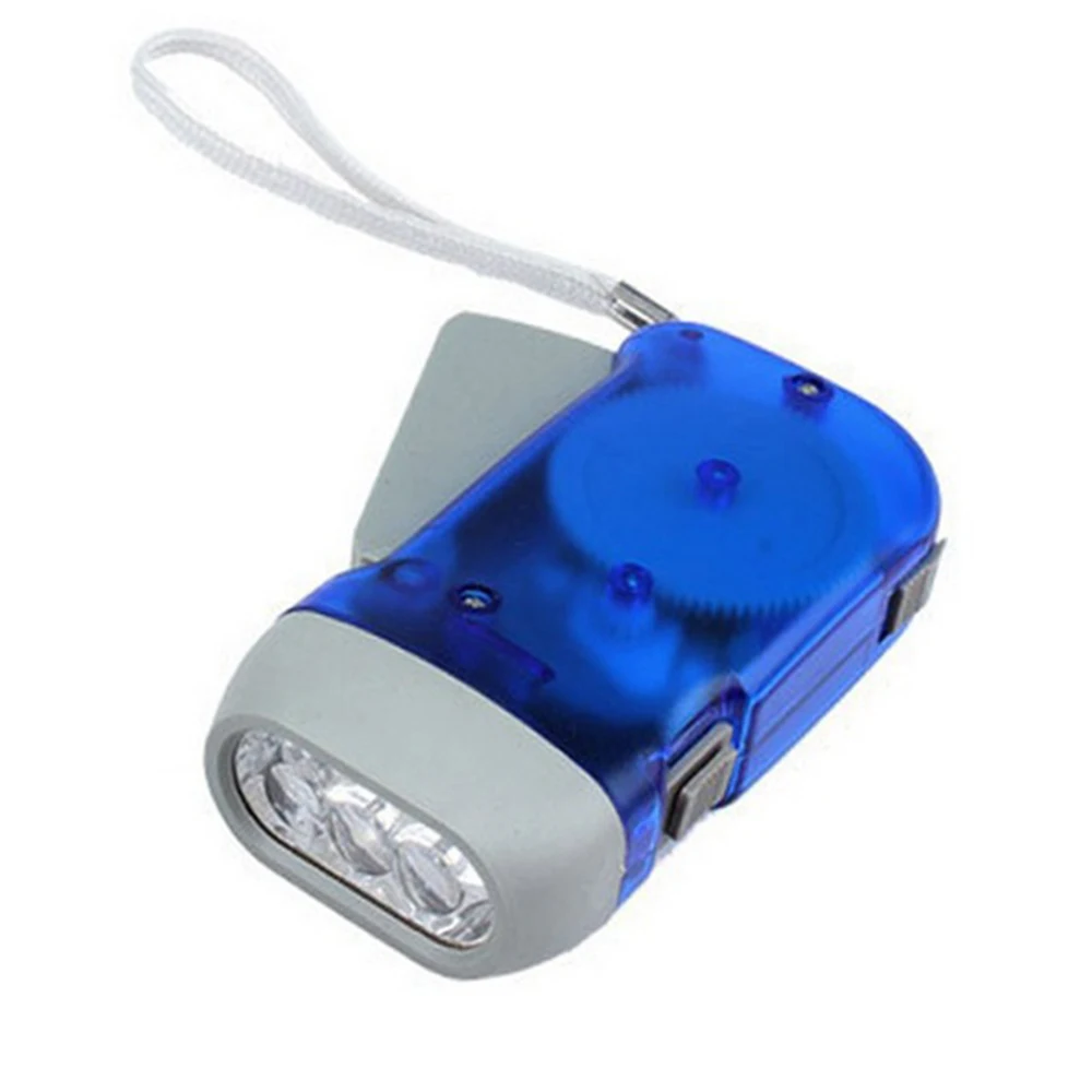 TDRSHINE hand pressure flashlight generator green flashlight hand small