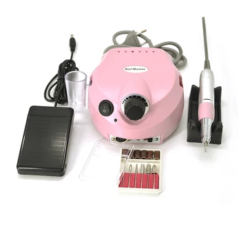 

35000 RPM Professional Electric Nail Drill File Manicure Manicure Kit Pink Colors 220V Nail Art Tools for Nail Gel Nail Drill