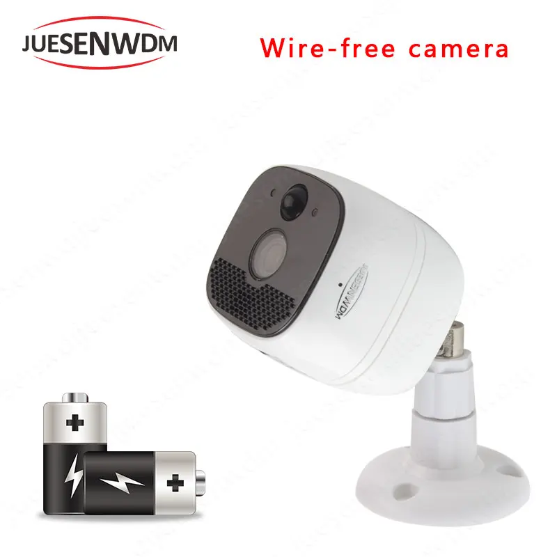 

Juesenwdm Battery camera IP Camera 1080p poe Wifi Camera Wireless Wi-fi Night Vision 2.0MP HD CCTV IP66 waterproof outdoor