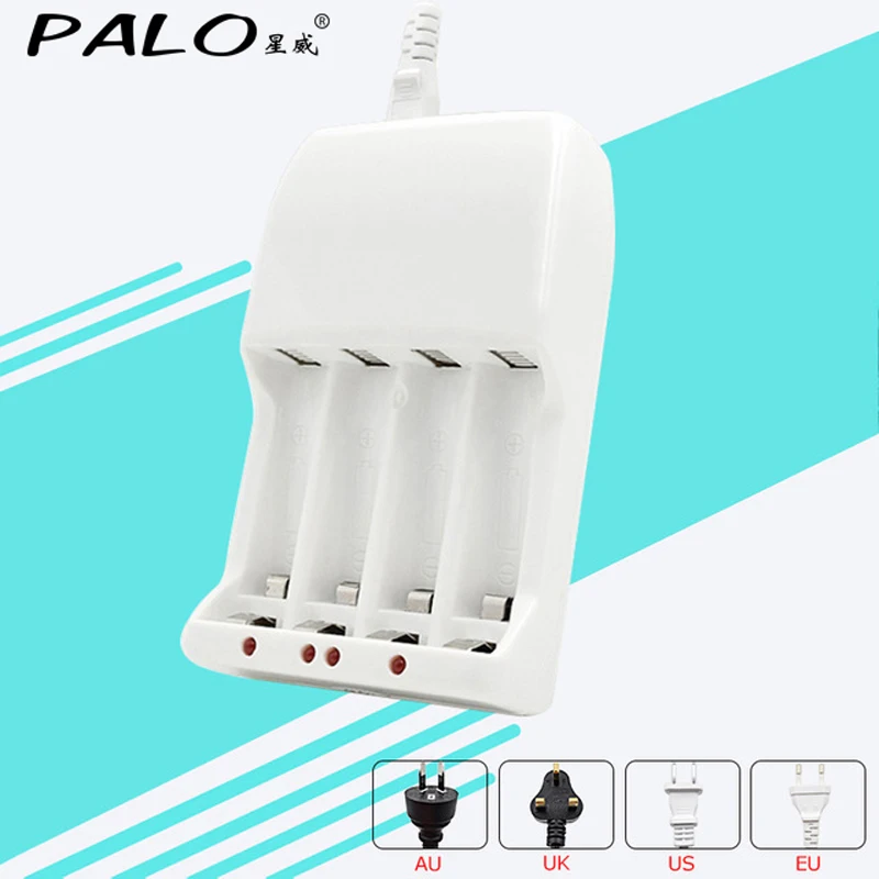 

4 Slots Nimh Nicd 1.2V Automatically Battery Charger For AA AAA Rechargeable Batteries