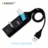 Kebidu-adaptateur Hub Mini USB 2.0, séparateur pour disque dur Portable, 4 ports haute vitesse, pour ordinateur ► Photo 1/6