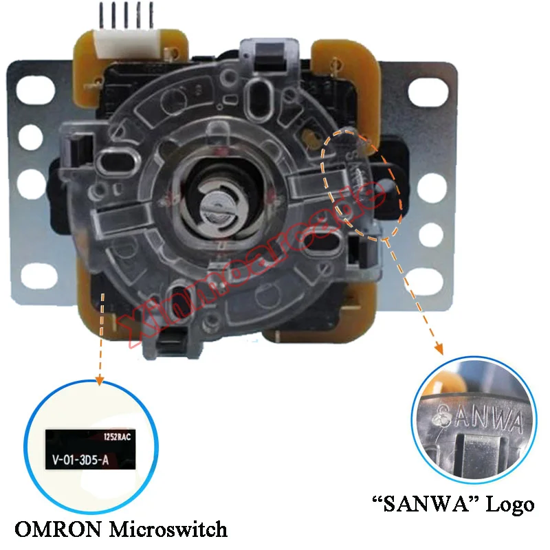 X Sanwa JLF-TP-8YT Joystick 08