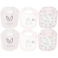 Детские хлопковые мягкие нагрудник 2 шт./компл. 20*19 см большой Размеры маленьких 2 Слои аксессуары; детская одежда; детские нагрудники