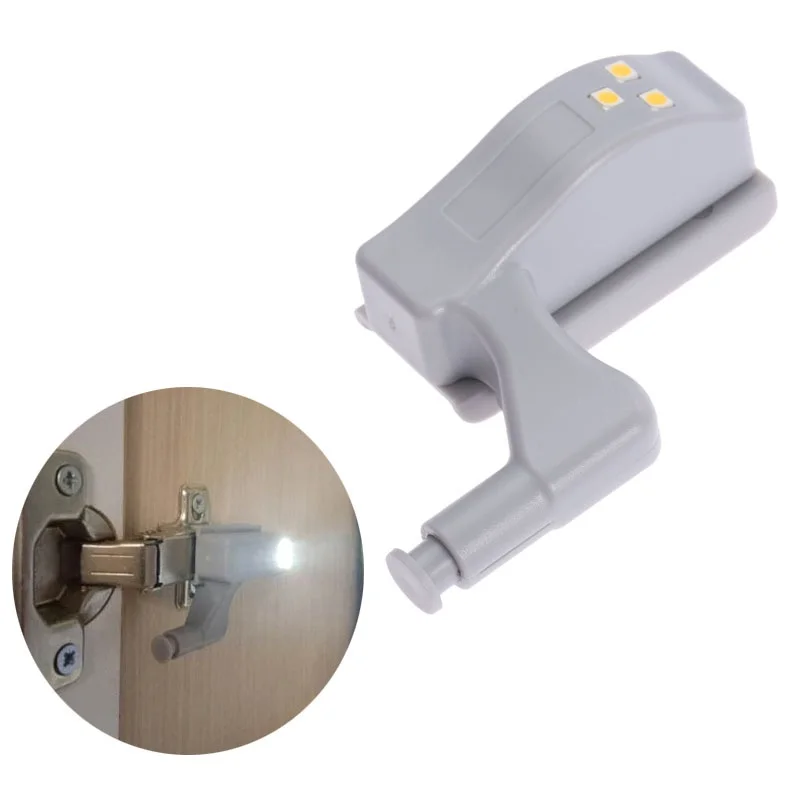 

LED Cabinet Hinge Light Universal Wardrobe Light Cupboard Closet Wardrobe Night Lamp Home Kitchen Bedroom Living Room Lighting