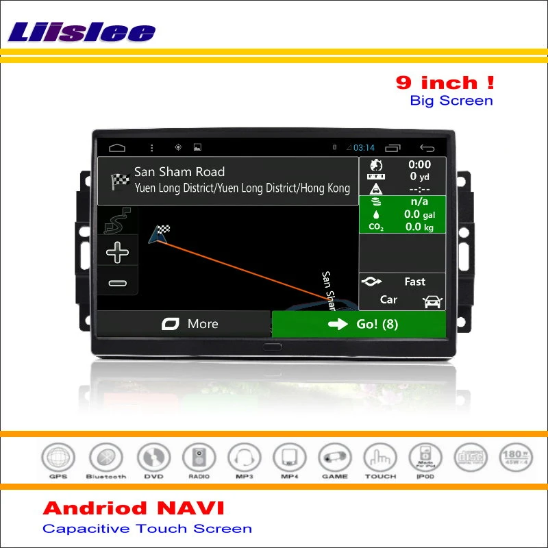 Liislee автомобильный Android gps NAV карта навигационная система для Chrysler 300 300C 2005~ 2010 Радио Аудио Видео Мультимедиа(без DVD плеера