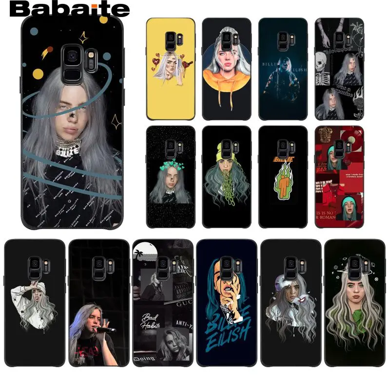 

Babaite Billie eilish rainbow blohsh Ocean Eyes Printing Phone Case for Samsung Galaxy S7 S10 Plus S10E S10lite S9 S8 plus