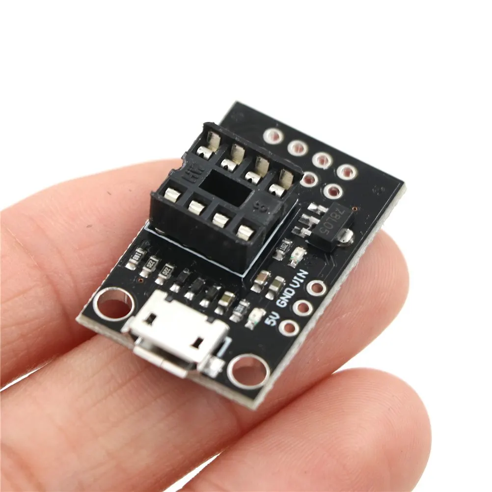 Мини ATTINY85 Micro USB макетная плата для Tiny85 20PU DIP 8 IC|Соединители| |