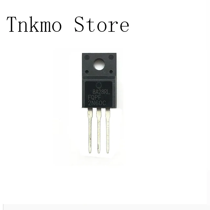 10pcs FQPF2N60C TO 220F 2N60C 2N60 600V 2A MOSFET N Channel transistor ...