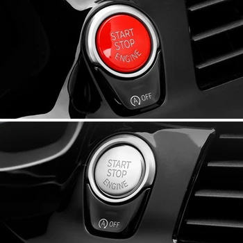 

For BMW E90 E91 E92 E93 E60 E84 E83 E70 E71 F30 F15 F25 F10 F20 F01 G30 Car Styling Car Engine Start Button Accessories