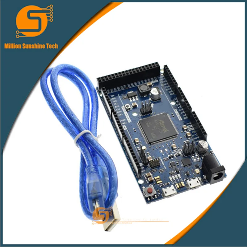 Free Shipping For Arduino Due 2012 R3 Arm Version Main Control Board Sam3X8E 32 Bit Cortex M3 Mega2560 R3 Duemilanove huismerk kopen in de aanbieding Free Shipping For Arduino Due 2012 R3 Arm Version Main Control Board Sam3X8E 32 Bit Cortex M3 Mega2560 R3 Duemilanove huismerk kopen in de aanbieding