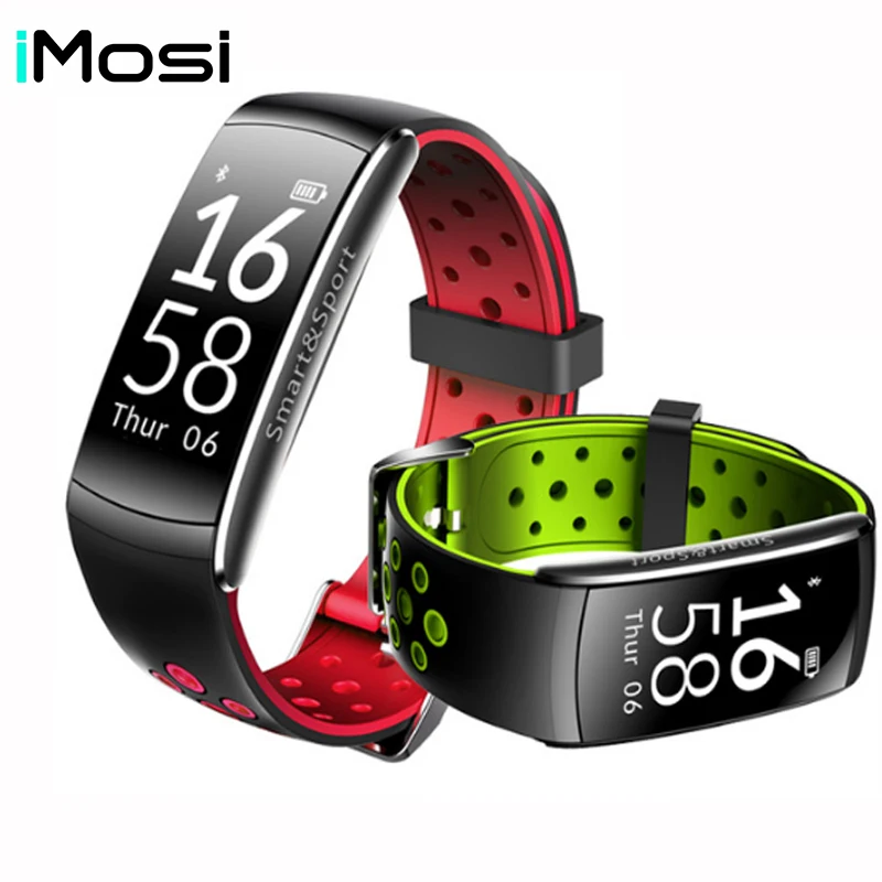 

Imosi Q8 Heart rate Smart Band 2 Sports Smart Wristband Waterproof Fitness tracker Bracelet Smartband With Call SMS alert