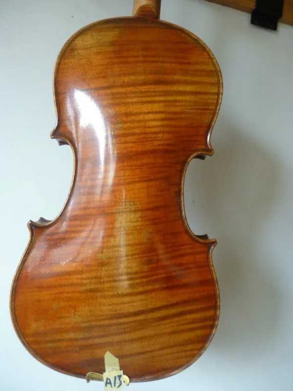 

Antique old style violin ,A13 Top Grade violin 4/4 Strad model 1716 , one piece back