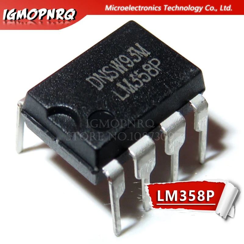 

10pcs LM358 LM358P DIP-8 Operational Amplifiers - Op Amps Dual Op Amp new original