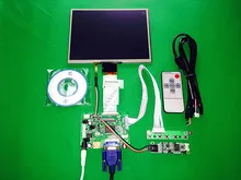 HDMI/VGA/AV Control Driver Board +Touchscreen + 8″inch HL080IA-01E 1024*768 IPS high-definition LCD Display For Raspberry Pi