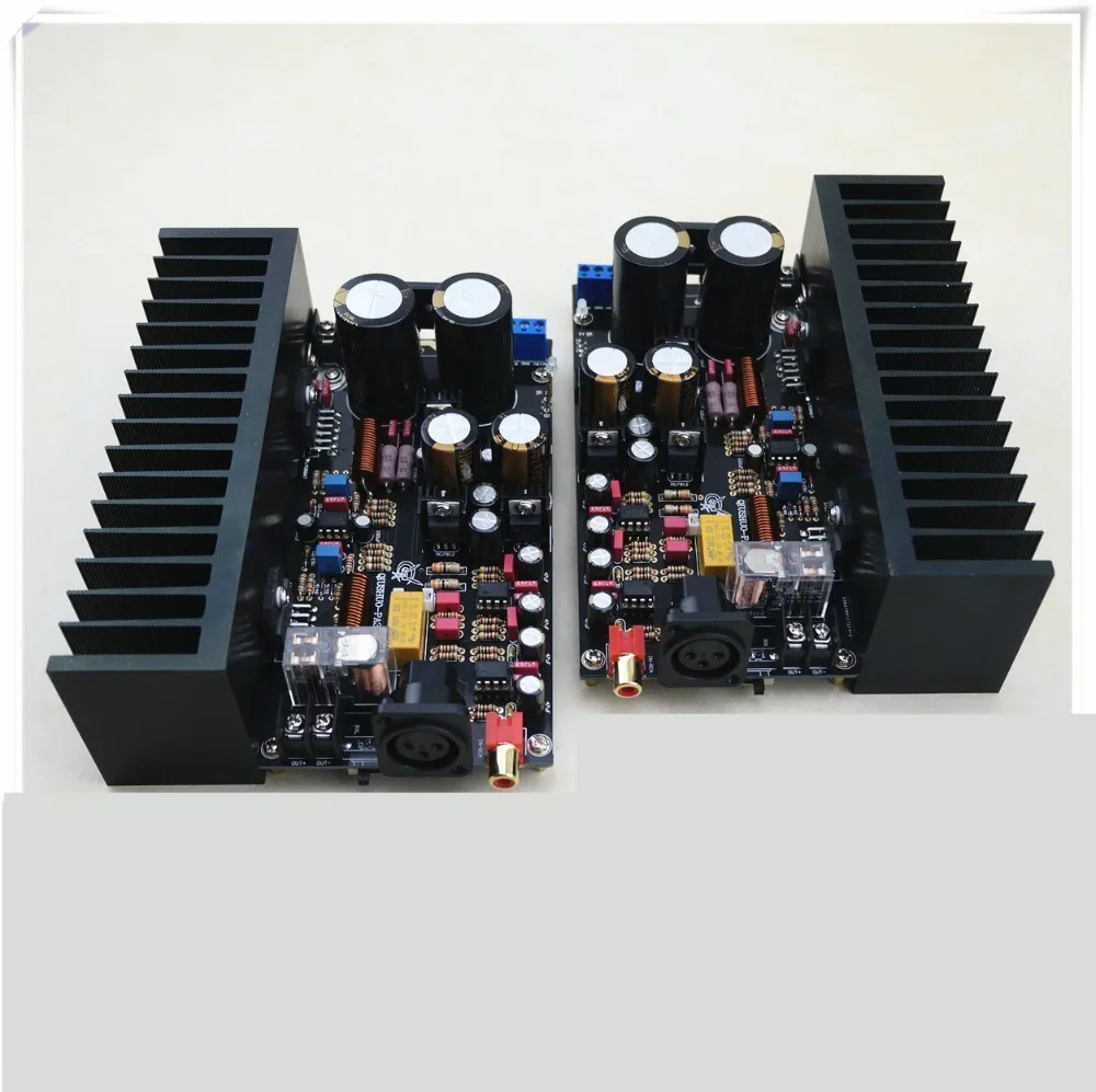 

LM3886 Fully Balanced Power Amplifier Board 120W+120W HiFi Stereo 2-channel Finished Board With aluminum radiator