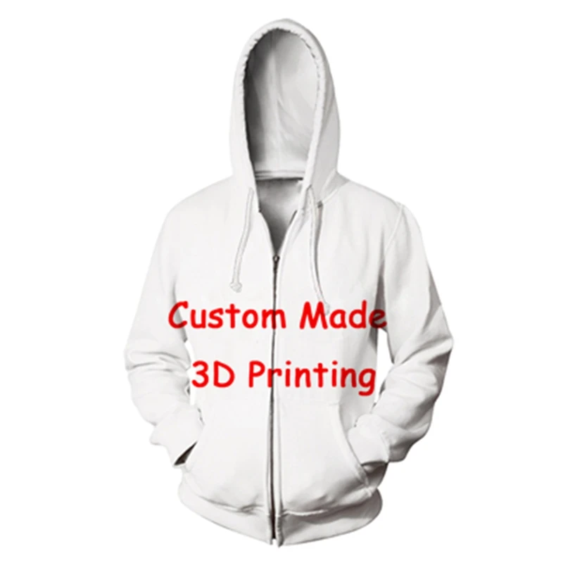 Бренд Jumeast мужские/женские мужские толстовки на молнии с 3D принтом создайте
