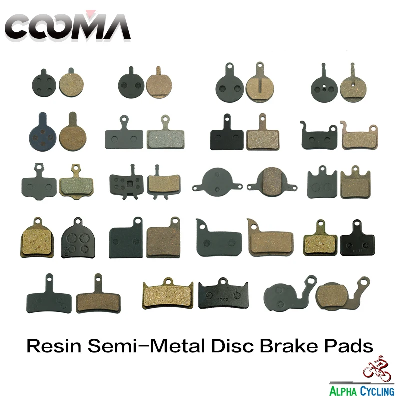 

4 Pairs Bicycle Brake Pads for AVID, SRAM, for SHIMANO, TEKTRO, FORMULA, MAGURA, GIANT and varies brands, Sport EX Class