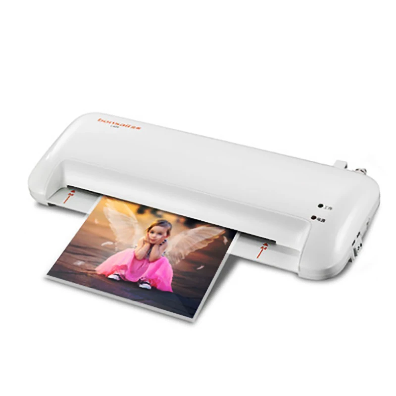 

On both sides of a clear heat laminating film, 225*160mm 80Mic, 100 pcs, photo files layering, office and family.