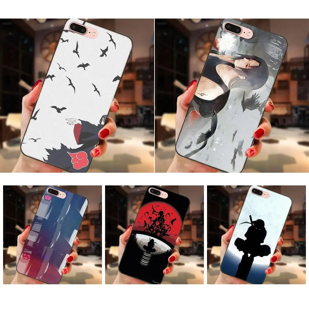 

For Huawei Y3 Y5 II Y6 Y7 Y9 nova 2 Plus 2S 3i 4 Lite Plus Prime 2017 2018 2019 Soft TPU Mobile Shell New Naruto Uchiha Itachi