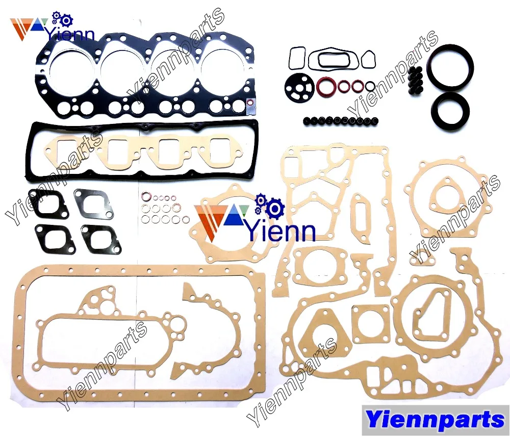 Для Nissan QD32 QD32T полный комплект прокладок 10101-2S625 с прокладкой головки Подходит для Nissan navara QD32T запчасти дизельного двигателя