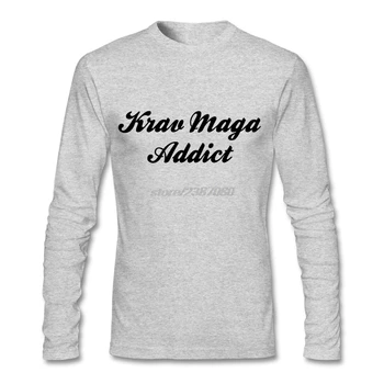 

Long Sleeve T-Shirt Man Cheap Price Krav Maga Addict Tees Male Designer Best T Shirts