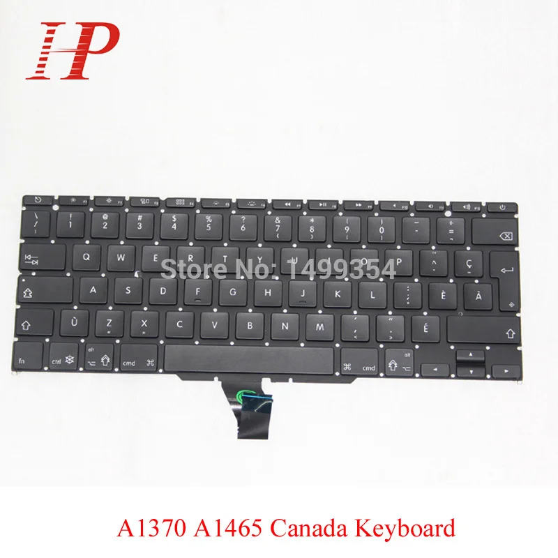 New A1370 A1465 Canada Canadian Keyboard For Apple Macbook Air 11