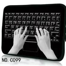 Горячая клавиатура мягкий чехол-карман сумка для 9," 10,1" 11," 12" 13," 14" 1" 15,6" ноутбук ПК