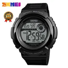 SKMEI Для мужчин модные часы на открытом воздухе спортивные часы Водонепроницаемый хронограф Двойной Время наручные часы Relogio Masculino XFCS 1367
