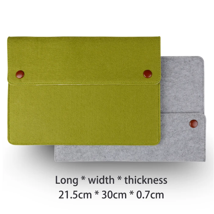 

2015 New 12 Inch Laptop Notebook Bags Protective Sleeve Bag Computer Tablet Case for ipad mini ipad air Felt Packages