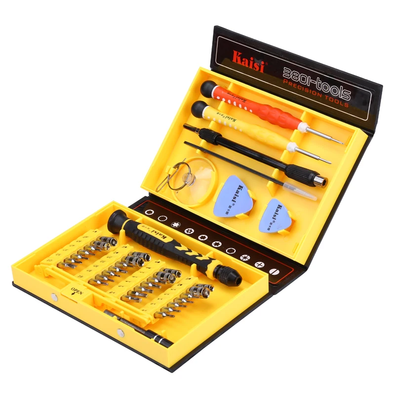 38 in 1 Precision Screwdriver Opening Repair Tool Set for Cell Phone Laptop Y9I3 