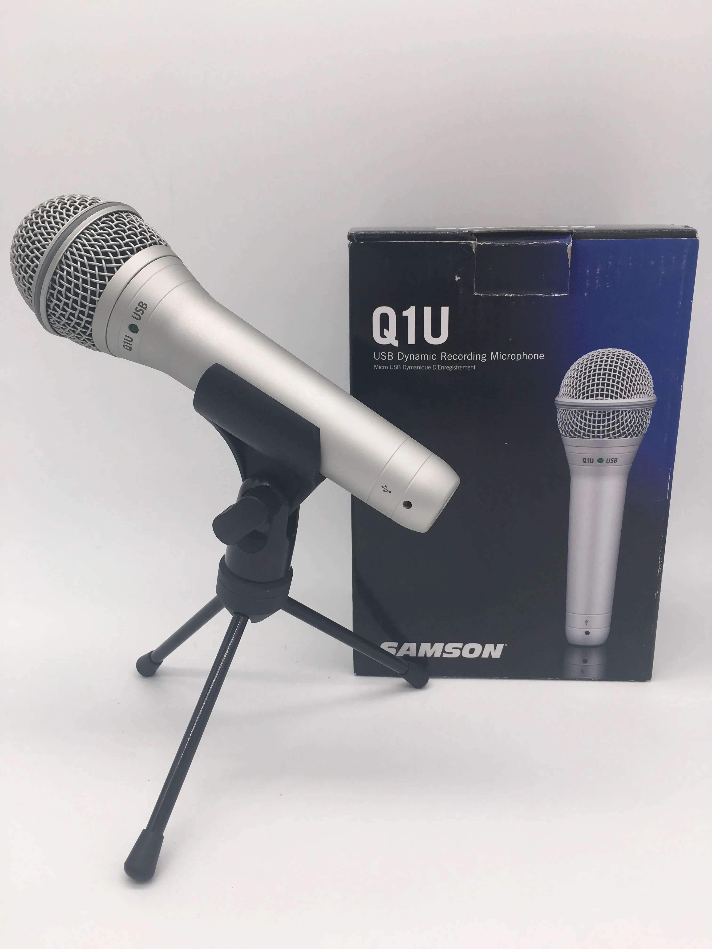 オリジナルサムソン Q1u ダイナミック Usb マイクボーカル楽器マイクプラグアンドプレイコンピュータマイクステージパフォーマンスのための Aliexpress 家電製品