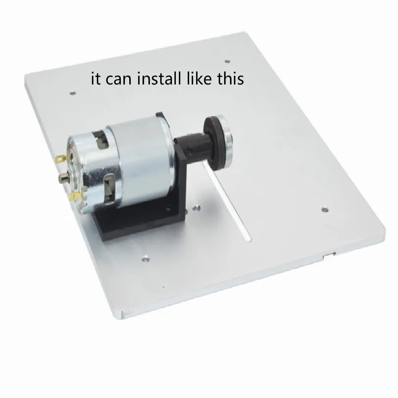sierra circular mini table saw panel circular saw table pedal DIY woodworking machines mat with scale free shipping