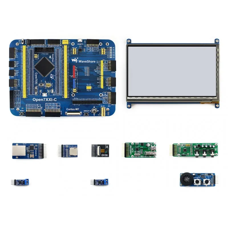- Waveshare STM32 Development Board Open746IC Package B TM32F746I STM32F746IGT6 MCU integrates various standard interfaces