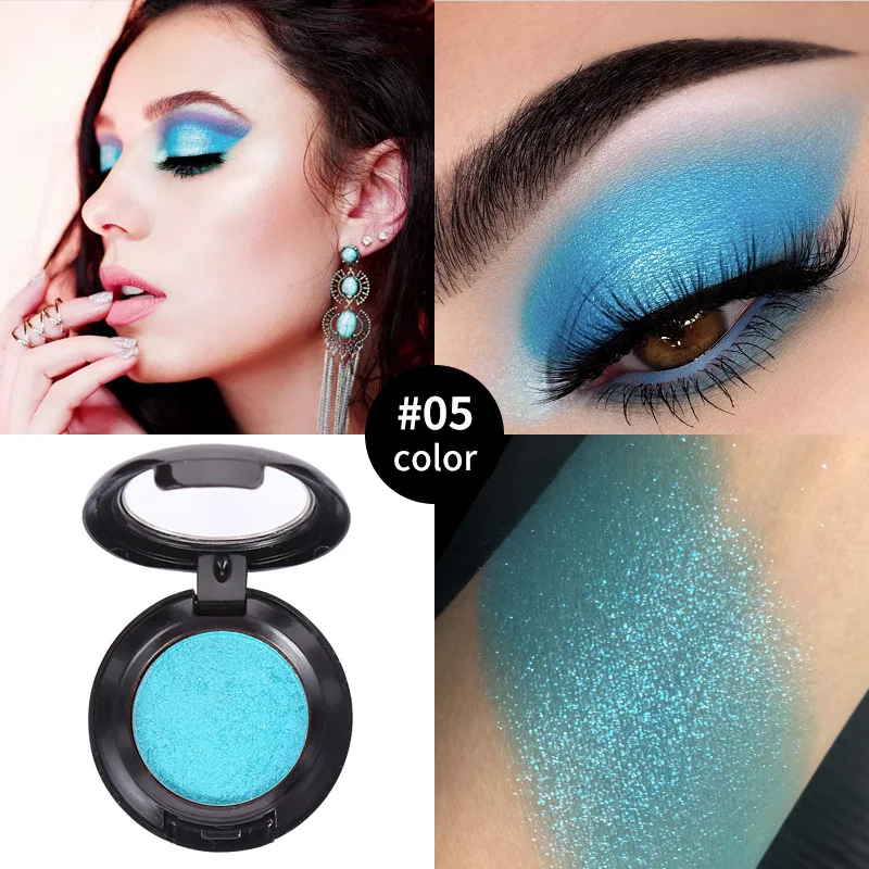 

SMAKUP Holographic Shimmer Eyeshadow Super Shock Eye Shadow Powder Soft Colors Eye Shadow Eye Makeup Cosmetics