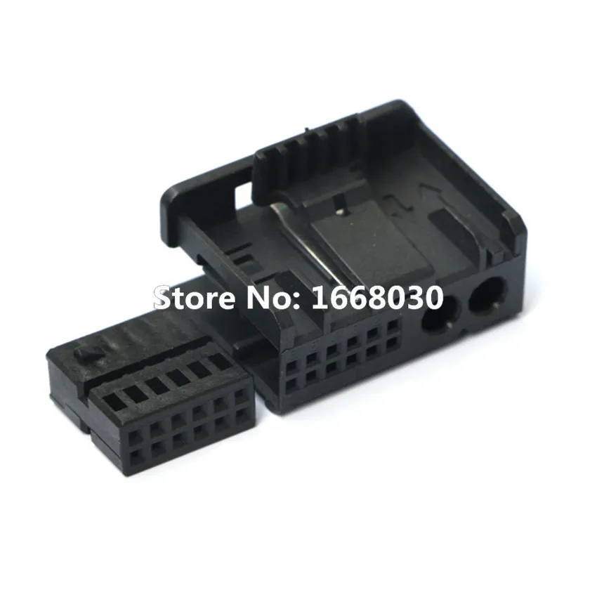 

MOST Fiber Optic 2 + 12 Multimedia Connector 1-1355795-1 For Audi BMW Benz 2Pcs