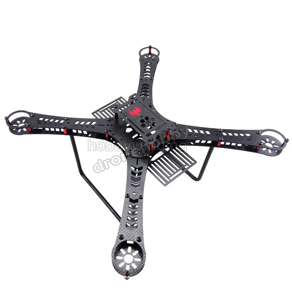 Lightest Design and stable structure 360mm wheelbase Carbon fiber Quadcopter Frame kit with Landing Gear only 192g for FPV